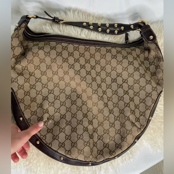 Gucci Monogram Biba Hobo Large - Picture 3 of 8